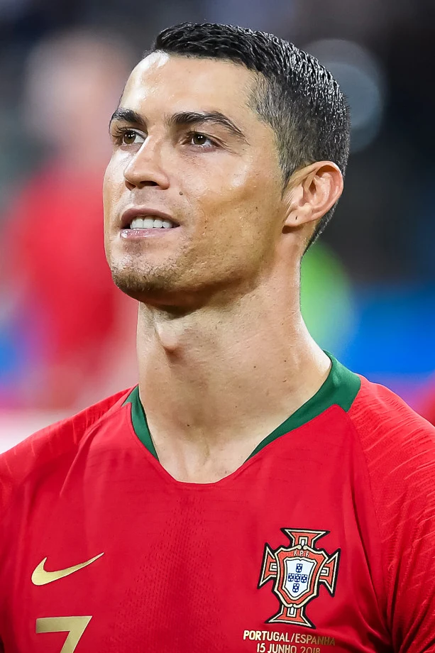 Cristiano Ronaldo avec le Portugal à la Coupe du monde 2018