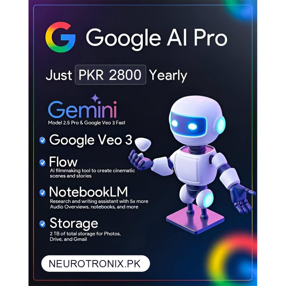 Gemini Pro + 2TB Google One Storage for 1 Year | Google AI Pro – Image 2