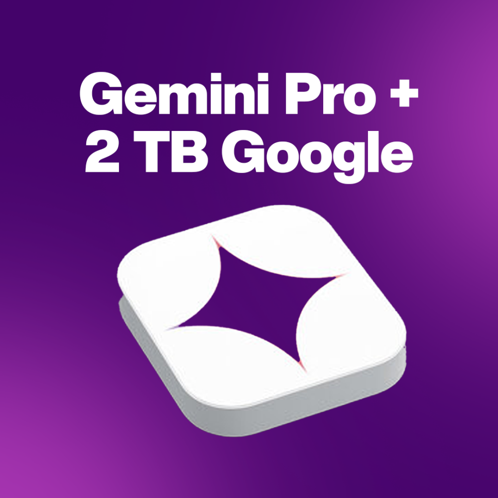 Gemini Pro + 2TB Google One Storage for 1 Year | Google AI Pro